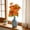 Orange-OR, variant on MMJ Artificial Flowers Chrysanthemum Bouquet 11.81in Orange Purple Pink Yellow White Realistic Silk Home Wedding Decor