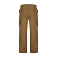 thumbnail image 2 of Men'S Trousers Pants With Elastic Waist Width And Soft Y2K Jeans For Mens,Brown,2XL, 2 of 7