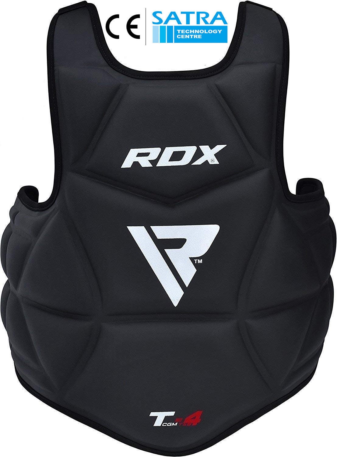 RDX Chest Guard Boxing Belly Pad Rib Shield MMA Body Protector Martial Arts Armour Taekwondo Training