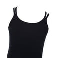 thumbnail image 6 of iEFiEL Kids Girls Spaghetti Strap Ballet Dance Leotard,Sizes 3-14 Black 10-12, 6 of 7