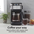 thumbnail image 4 of Hamilton Beach 12 Cup Programmable Coffee Maker, FrontFill Drip Coffee Maker, 4 of 8