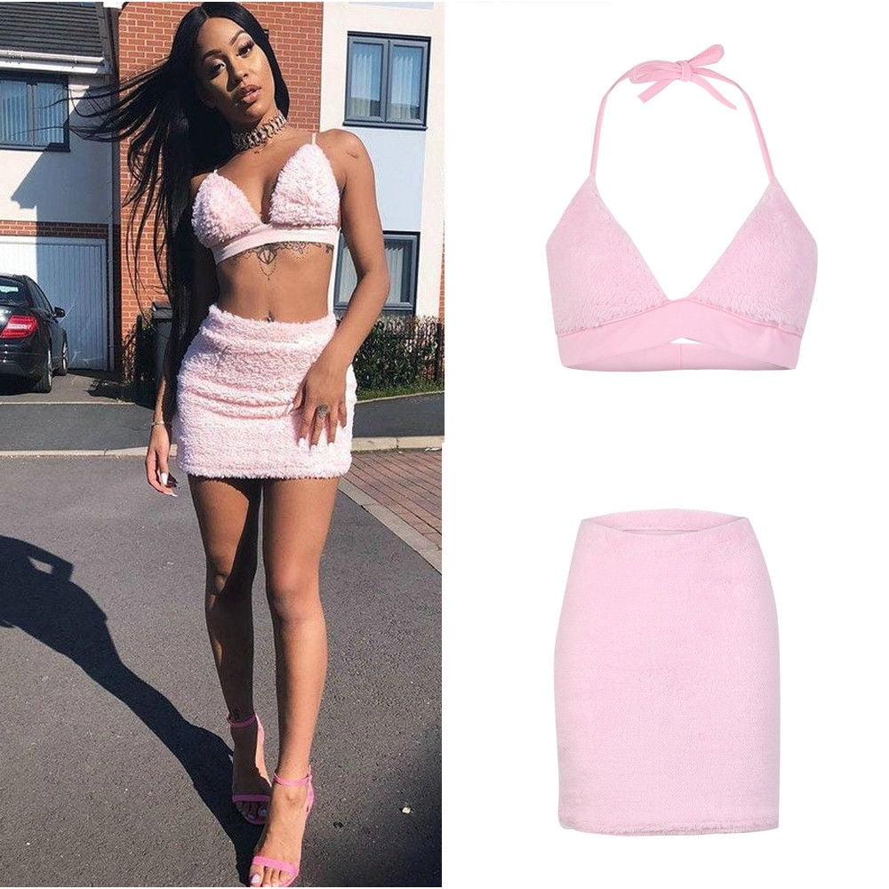 mini skirt set