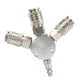 thumbnail image 3 of Divisor de manguera de 3 vías Yotijar Conector rápido, 3 of 6