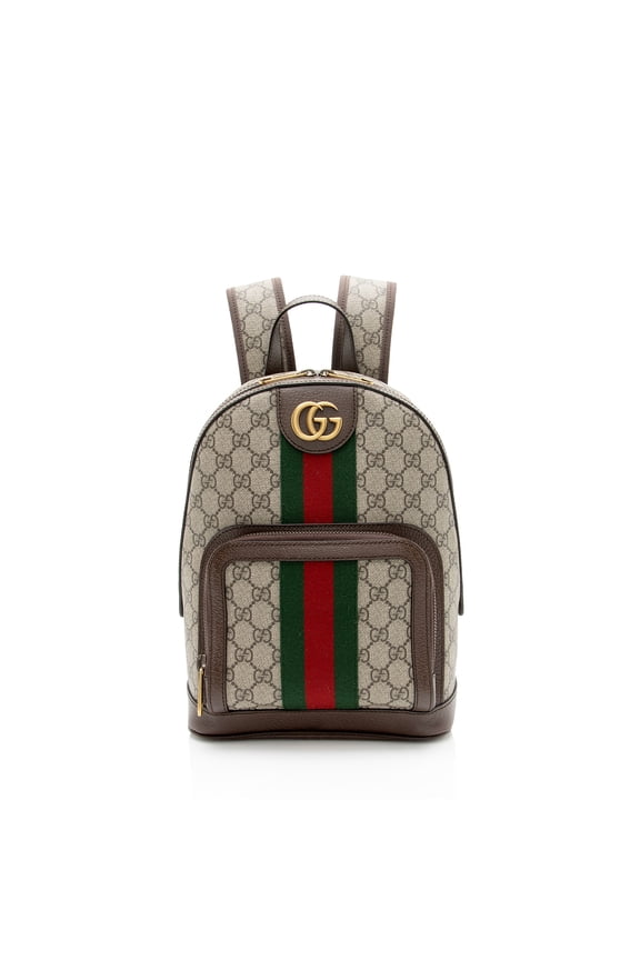 Pre-Owned Gucci GG Supreme Ophidia Small Backpack