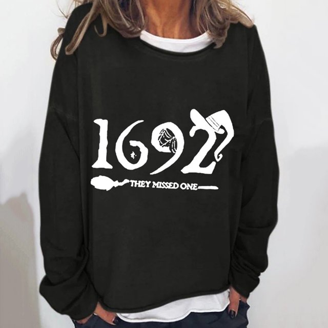 Ichuanyi liquidación de la moda de la primavera de la primavera de la primavera femenina impresas en el cuello redondo de la camiseta casual ICHUANYI WER202308182494