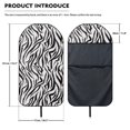 thumbnail image 7 of POLERO Zebra Stripe Pattern Car Seat Towel Cover Washable, Suitable for SUV Seats Van Truck Seat, Terry Cloth Car Seat Cover for Trucks Vehicle, 7 of 7