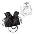 thumbnail image 3 of Leodye 1PCS Large Capacity Star Pattern Cloth Shoulder Bag, Casual Multipurpose Handbag for Daily Shopping and Travel -11.81x3.94x11.02in, 3 of 6