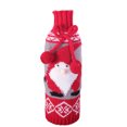 thumbnail image 1 of Yuarrent Bolsa de botella de vino de Navidad Suministros de vestido de manga Decoraciones de Fiesta Nuevo restaurante familiar Cena Sala Adornos de Kits de decoración para fiestas Rojo Yuarrent HA069832-01, 1 of 6