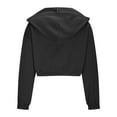 thumbnail image 4 of Hoodies for Women Plus Size Fashion Loose Long Sleeve Pullover Hoodie Sweatshirt Fleece Jacket Coat, 4 of 8