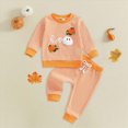 thumbnail image 2 of xaweyi Toddler Baby Boy Fall Winter Clothes Color Block Long Sleeve Sweatshirt Tops + Joggers Pants Outfit Set,Sizes 6-12 Months, 2 of 8