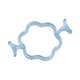 thumbnail image 1 of Sello De Moldes De Sellos Sello moldes para sellos decoración sello anillo molde moldeador (azul 2,5 cm flor de ciruelo) Ehuebsd Libre de BPA, 1 of 7