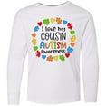 thumbnail image 3 of Inktastic I Love my Cousin Autism Awareness Long Sleeve Youth T-Shirt, 3 of 5