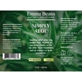 thumbnail image 5 of Organic Aloe Vera Soothing Gel for Face & Dry Skin - Non Sticky Moisturizing Dry Skin Treatment for Sunburn Itch Relief & After Wax 4fl oz, 5 of 5