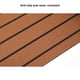 thumbnail image 4 of Kenally Pad Deck Teak Black Vertical Bar Sheet Soft Pads Nordic Simple Moda Personalidad para piso Habitación Baño Yacht Marine Bombillas para automóviles Marrón, 4 of 6
