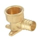 thumbnail image 2 of Accesorio de plomería Accesorios de engarzado Pex de latón Conector portátil, Codo de oreja de gota multiusos de cobre a prueba de fugas Accesorio de engarzado Pex 075 pulgadas NPT mayimx Codo de oreja caída, 2 of 9