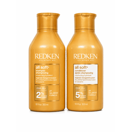 Redken All Soft Shampoo and Conditioner 10.1oz Set