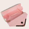 thumbnail image 2 of Bolso de embrague Bolso de hombro Mujer Chic PU Cuero Formal Elegante Monedero Rosa, 2 of 5