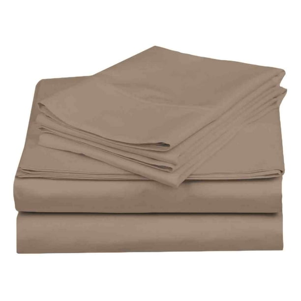 Juego de Sabanas Polo One Solid Tamaño Matrimonial Color Arena