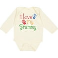 thumbnail image 3 of Inktastic I Love My Grammy Boys or Girls Long Sleeve Baby Bodysuit, 3 of 5