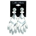 thumbnail image 2 of Mi Amore Clip-On-Earrings Silver-Tone, 2 of 2