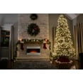 thumbnail image 3 of Northwest 36-inch Wall-Mount Electric Fireplace Heater with Orange Flame and Remote, 3 of 11