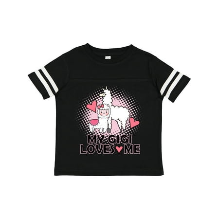 

Inktastic My Gigi Loves Me Llama Gift Toddler Toddler Girl T-Shirt