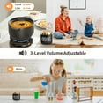 thumbnail image 4 of VOCOO Digital Kitchen Timer with Countdown Countup Gold, 4 of 7