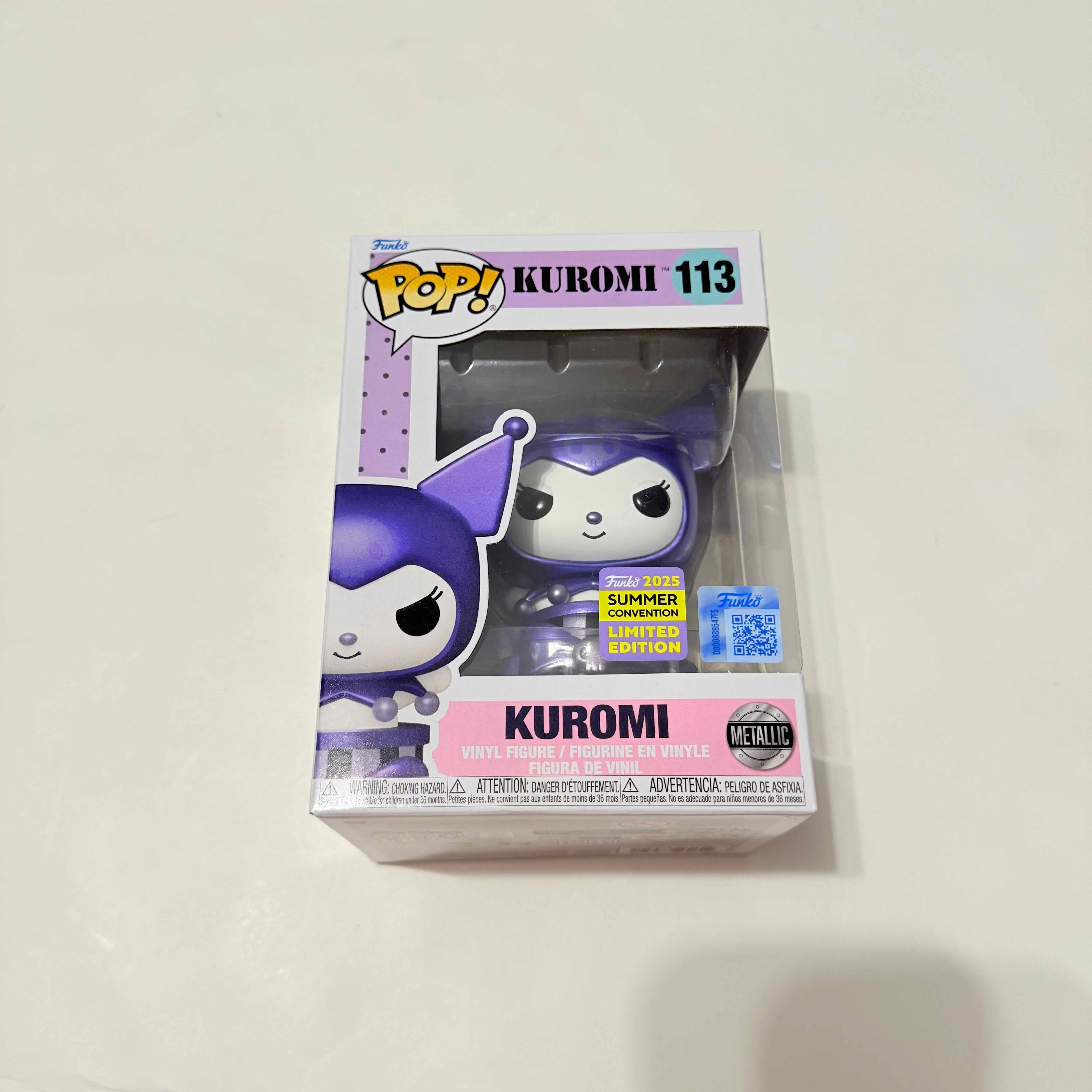 Funko POP! Sanrio Kuromi Vinyl Figure (Metallic)