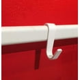 thumbnail image 2 of Gancho para posavasos Happy Hook con ganchos en forma de S, 10 unidades, blanco, 2 of 5