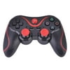 Wireless Bluetooth Gamepad Remote Controller Joystick For PS3 Playstation 3-black red