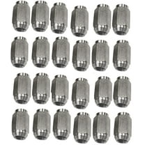 eCustomrim 24-Pk 1/2" Solid 304 Stainless Steel Lug Nuts For Trailer Wheels 1/2-20 Thread