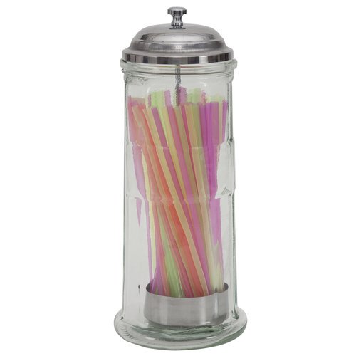 Mainstays Straw Dispenser with Straws