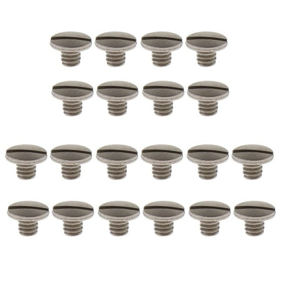 Youkk 20 Pcs Vis de Réparation pour Flûte Pièces de Rechange pour Instrument à Bois Style Fiable A 1Ensemble