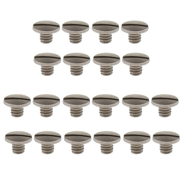 fastboy Pièces de Rechange de Vis de Réparation de Flûte Premium 20 Pcs pour Instrument à Vent Style A 1 Ensemble