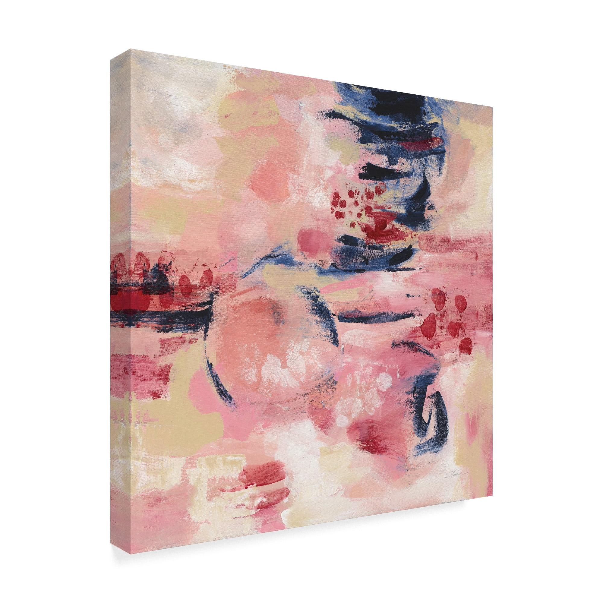 Trademark Fine Art 'Sakura II' Canvas Art by Silvia Vassileva