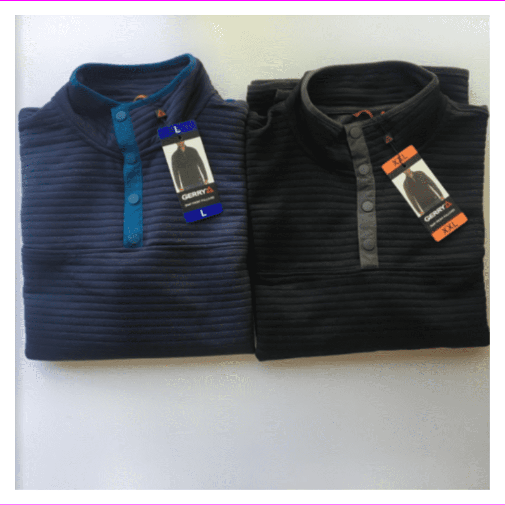gerry snap front pullover
