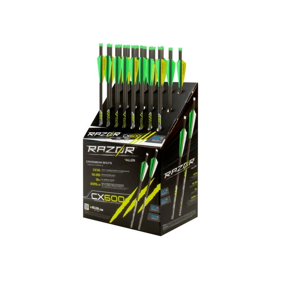 Razor Cx600 22" Entry Level Crossbow Bolts, Multi-Color