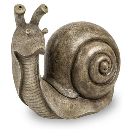 Pond and Garden Silly Snail Spitter Fountain, Bronze