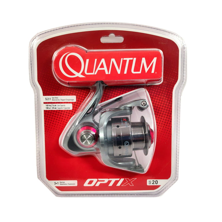 Quantum Optix Spinning Fishing Reel, Size 20 