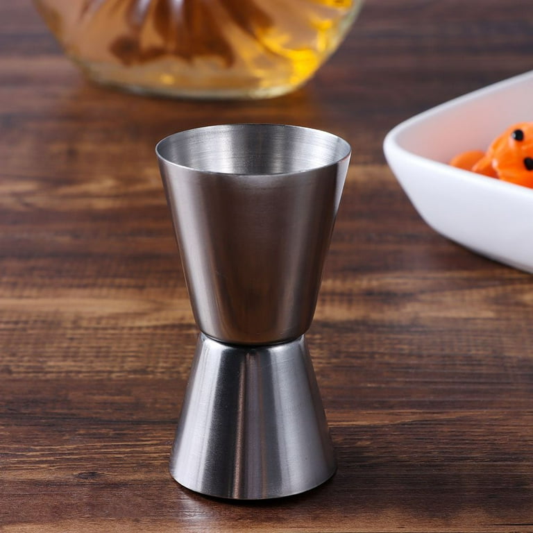 Bar Craft Stainless Steel Dual Measure Spirit Measure Cup, Carded :  Everything Else 