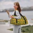 thumbnail image 6 of Fuzoiu Orange Lemon Print Travel Duffle Bag,Carry On Tote Bags,Duffel Bag,Sport Gym Bag, Hospital Bag for Labor and Delivery, Overnight Bag,Luggage Bag, 6 of 7