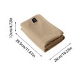 thumbnail image 3 of USB Heated Blanket Wearable Portable Heated Shawl with Zipper Battery Powered Heating Lap Blanket for Neck and Shoulder, 3 of 7