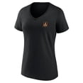 thumbnail image 2 of Women's Black Atlanta United FC Team Hometown Collection V-Neck T-Shirt, 2 of 3