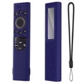 thumbnail image 1 of Smart Tv Remote Control Case Silicone Anti-slip Cover Compatible For 2022 Samsung Tm2280ecobn59 Solar Remote Control midnight blue suit, 1 of 5