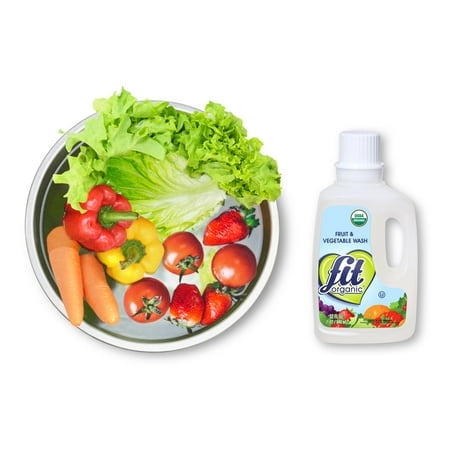FIT Organic: Fruit & Vegetable Wash Soaker, 32 oz Bottle