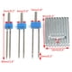 thumbnail image 5 of Matsuzay Prensatelas de costura de hilo de algodón con agujas elásticas para máquina de coser Tela de costura y artesanía 7 Rillen Matsuzay HA0904-02B, 5 of 6