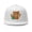 White, variant on One Lucky MF St Patrick's Day Trucker Hat, Orange and Green Type Embroidery (Royal/ White/ Royal)