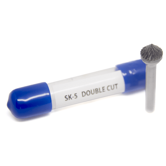 Benchmark Abrasives BM-CBK5D Double Cut Carbide Rotary Burr, 90° Countersink Shape