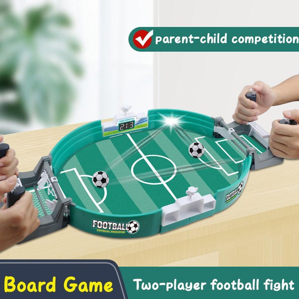 QHUDLV Table Football Game – Interactive Soccer Toy – Fun Gift for Kids Adults