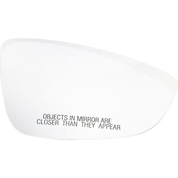 Right Door Mirror Glass - Compatible with 2012 Volkswagen Passat